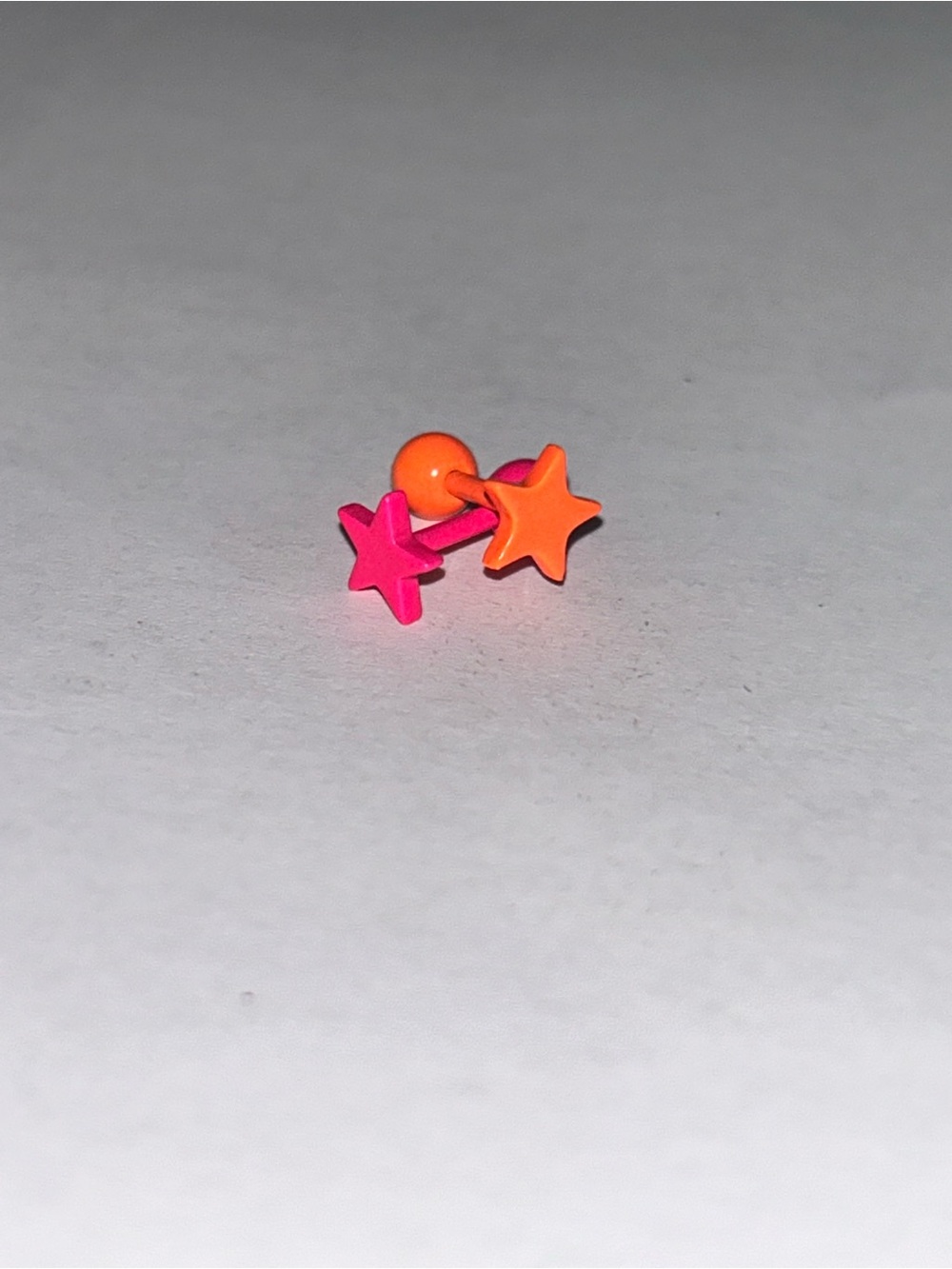 two piece set of star earrings